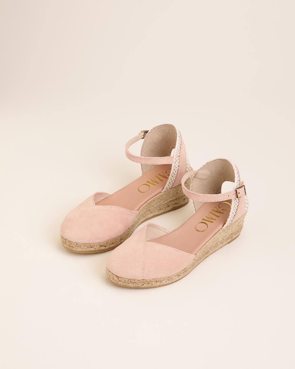 Gaimo espadrilles Copita ContourAlpargatas de cuña en piel con escote pico Solo queda un día