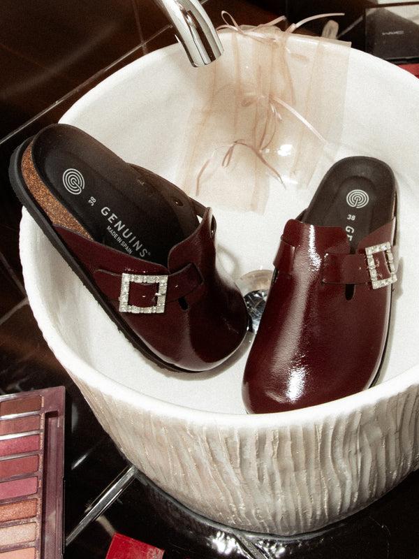 Genuins CLAQUE VEGAN CHAROL BURGUNDY COMPRAR AHORA
