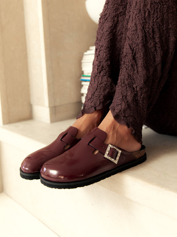 Genuins CLAQUE VEGAN CHAROL BURGUNDY COMPRAR AHORA