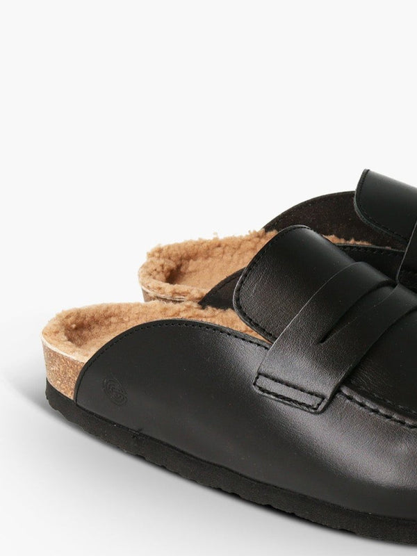 Genuins LOIS LEATHER BLACK Oferta especial de fábrica