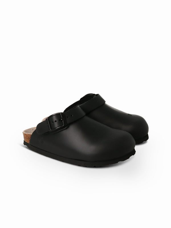 Genuins SHETLAND OILED LEATHER BLACK Libre de impuestos