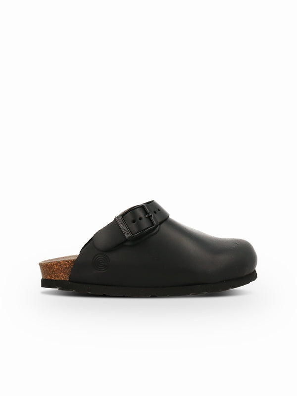 Genuins SHETLAND OILED LEATHER BLACK Libre de impuestos