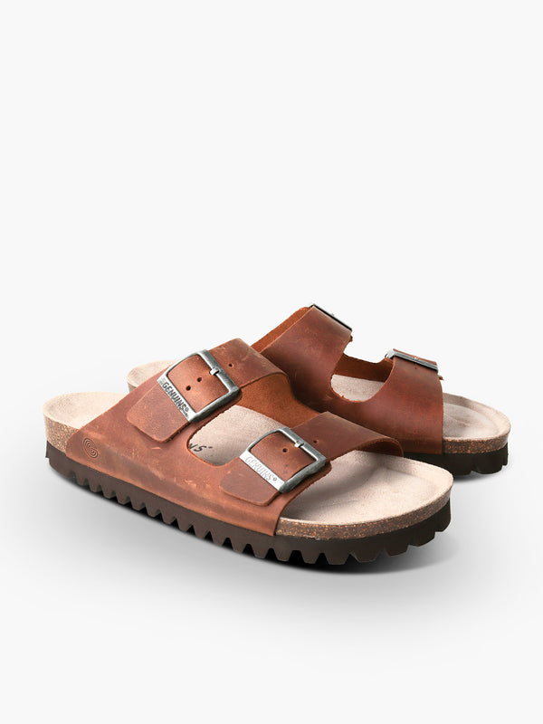 Genuins HAWAII OILED LEATHER COGNAC Rebajas de fábrica