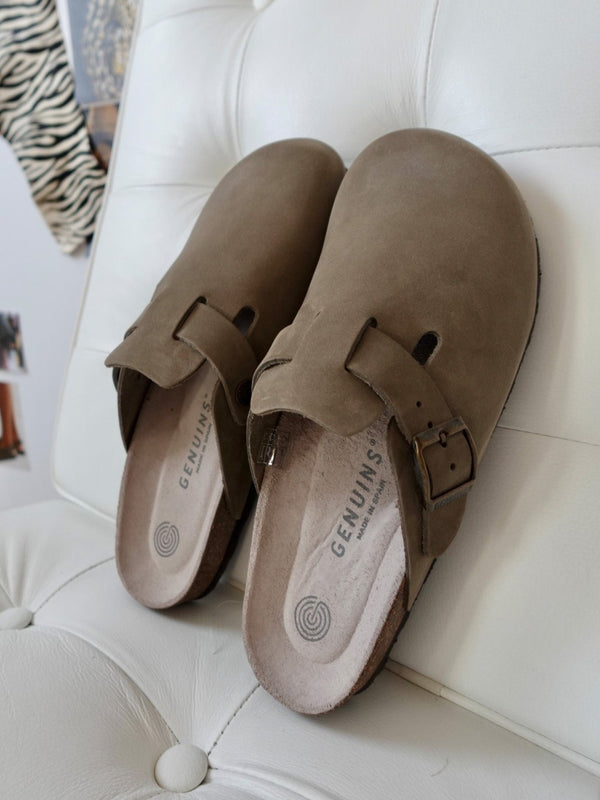 Genuins RIVA NUBUCK KAKI