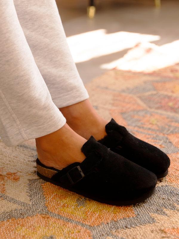 Genuins RIVA VELOUR WOOL BLACK Envío gratis