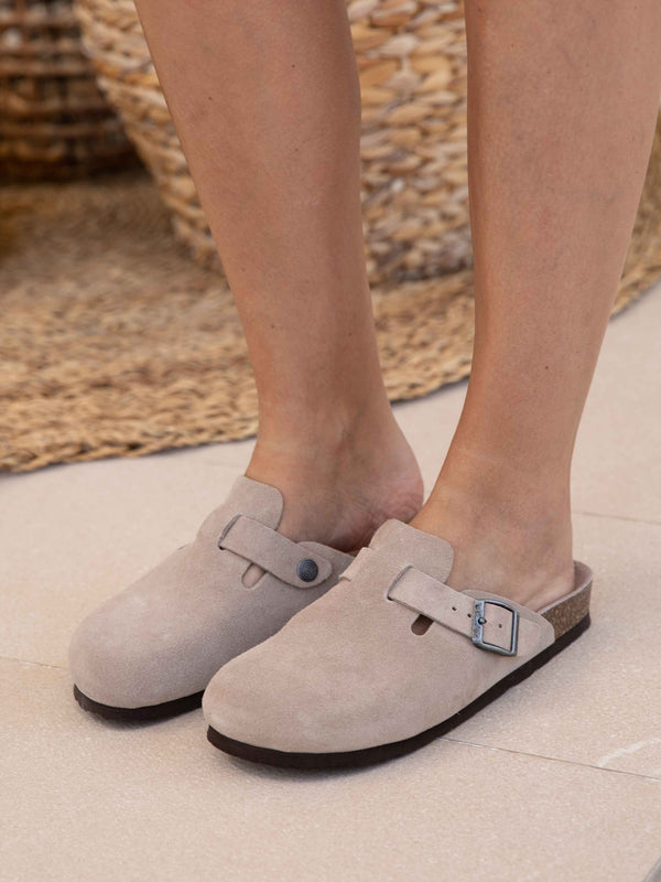 Genuins RIVA VELOUR TAUPE UNISEX Limitado a 3 días