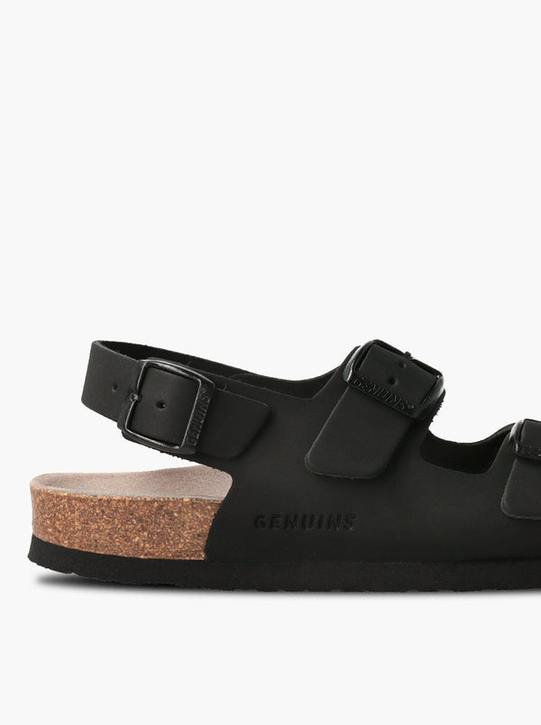 Genuins CONGO OILED LEATHER BLACK Libre de impuestos