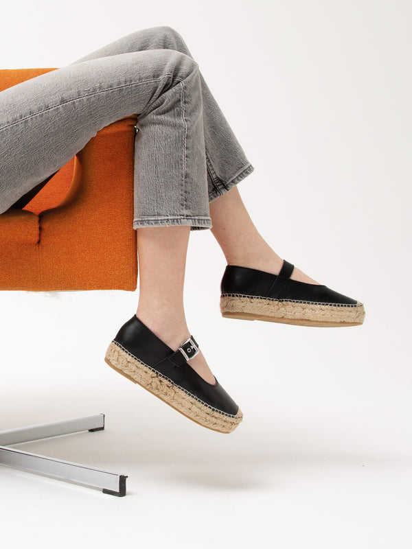 Genuins MARZA LEATHER BLACK Venta caliente