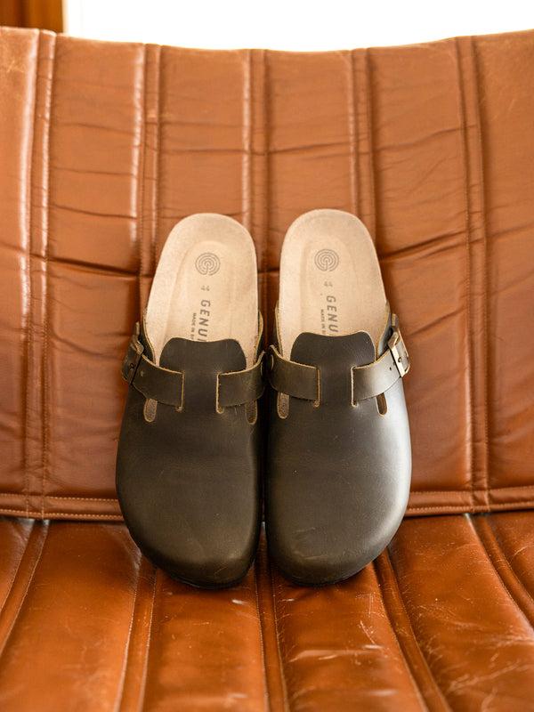 Genuins RIVA OILED LEATHER KAKI UNISEX