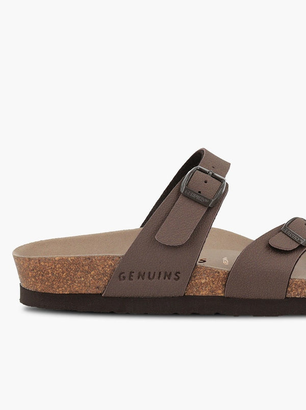 Genuins DUBLIN VEGAN DARK BROWN Grandes descuentos