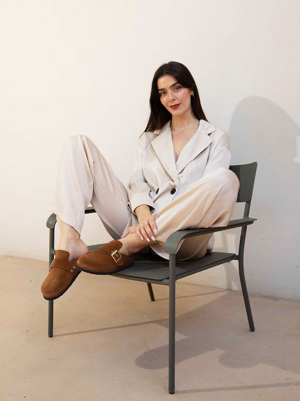 Genuins IZAR VELOUR CAMEL Rebajas de fin de temporada
