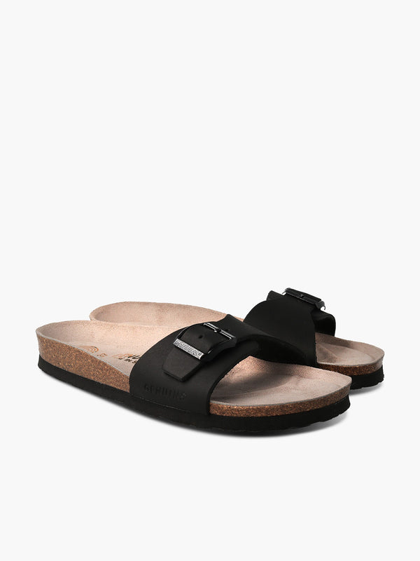 Genuins TORONTO OILED LEATHER BLACK 2025