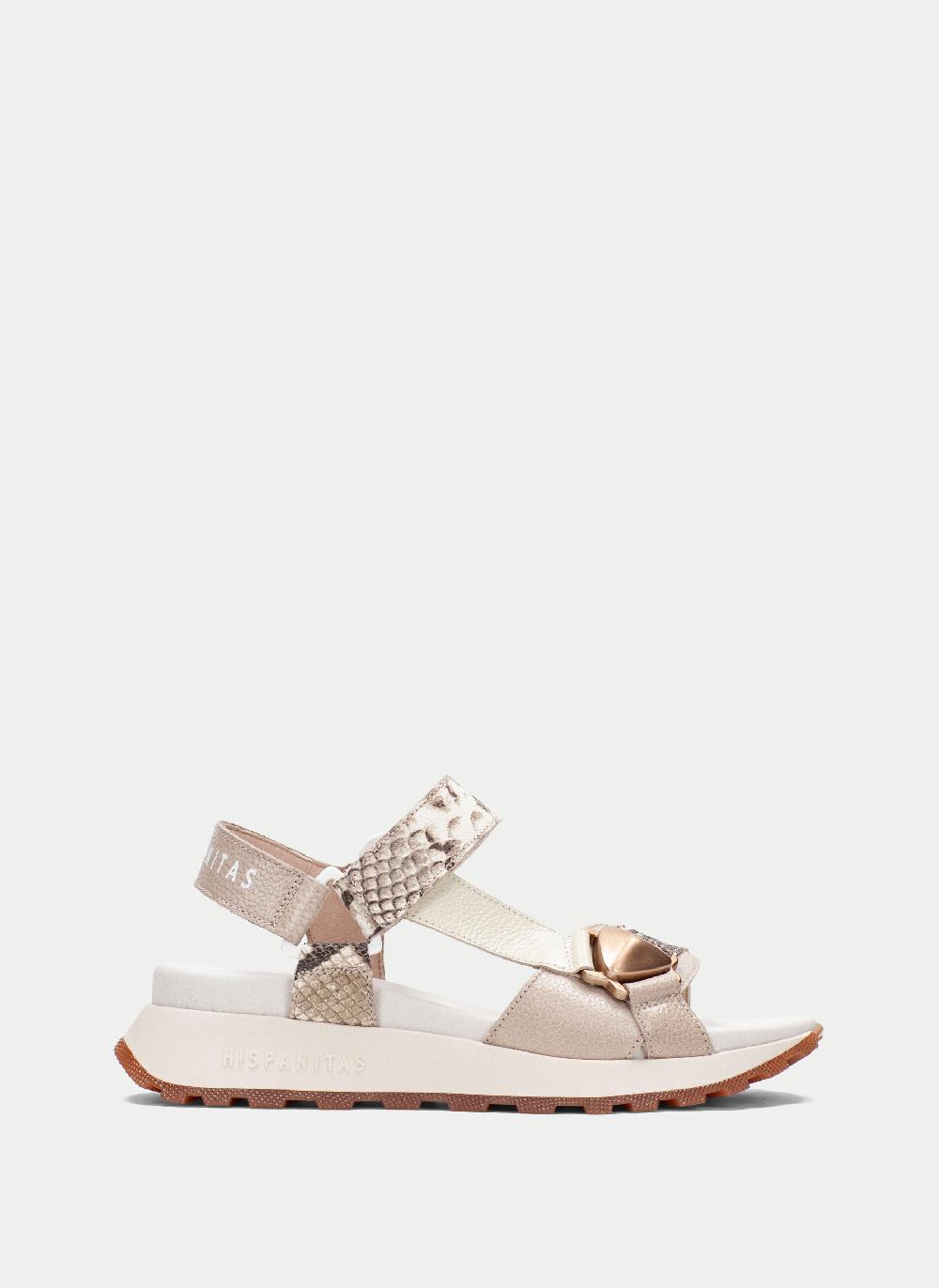 Hispanitas Sandalia Sport maui taupe