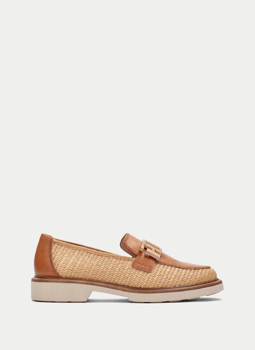 Hispanitas Mocasin seattle cuero