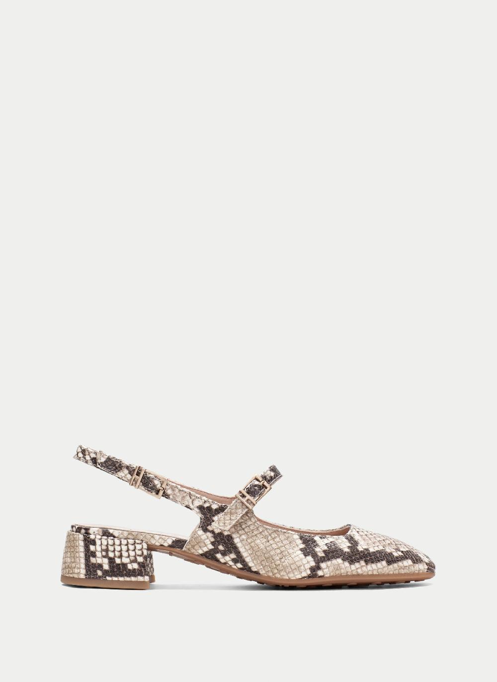 Hispanitas Destalonado oporto snake-taupe