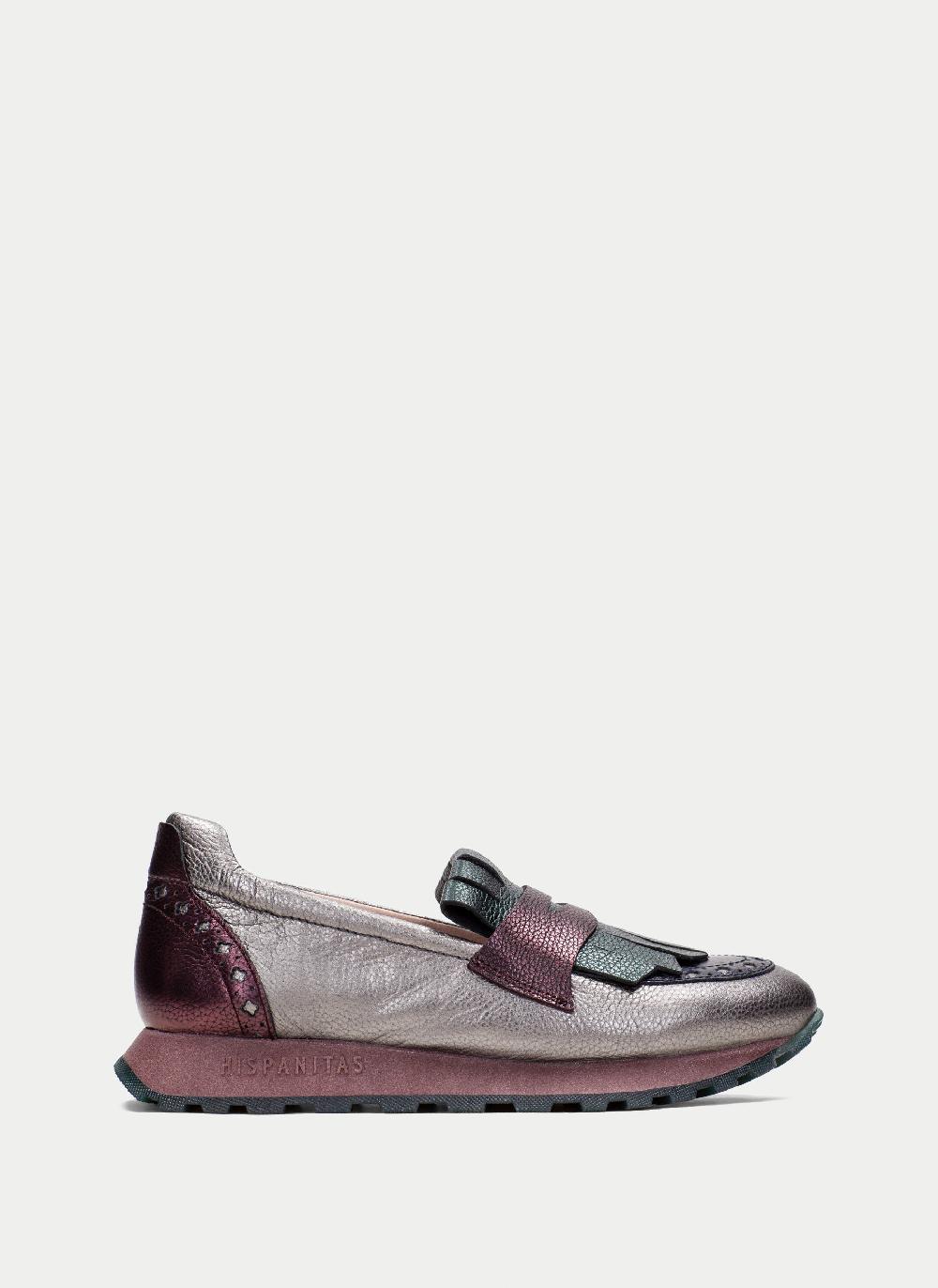 Hispanitas Mocasin Sport loira multi-metal