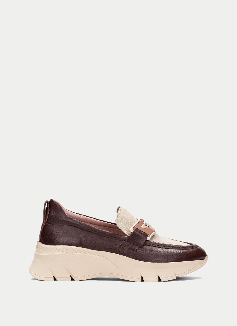 Hispanitas Mocasin Sport helsinki marron-milk