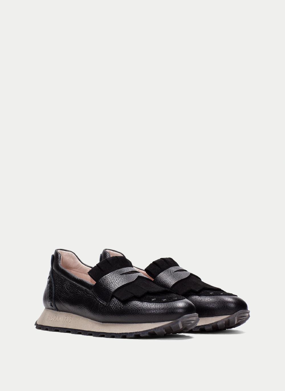 Hispanitas Mocasin Sport loira negro