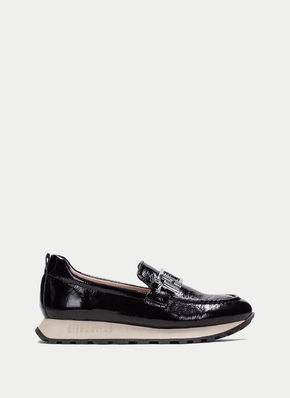 Hispanitas Mocasin Sport loira negro