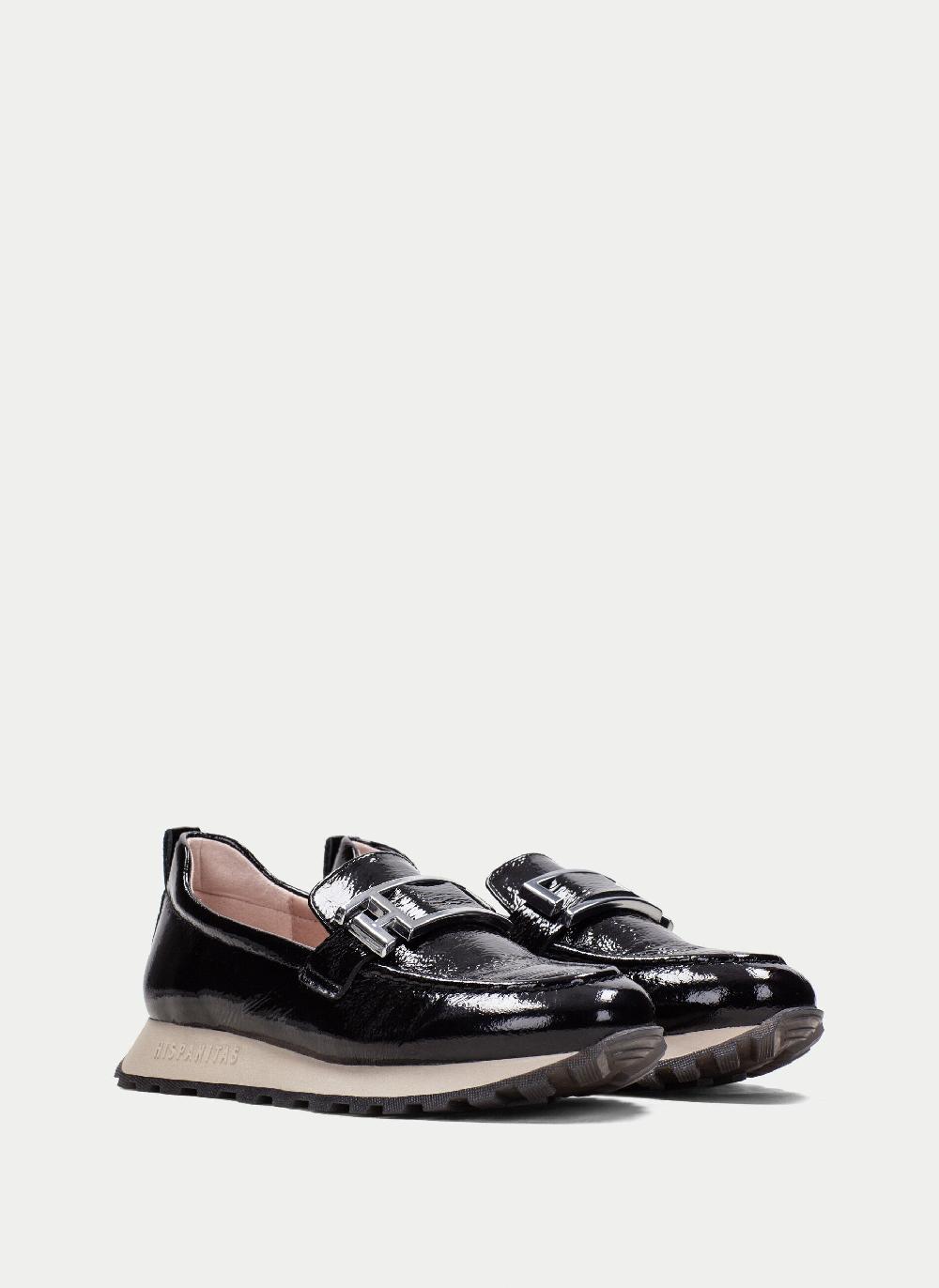Hispanitas Mocasin Sport loira negro Rebajas baratas