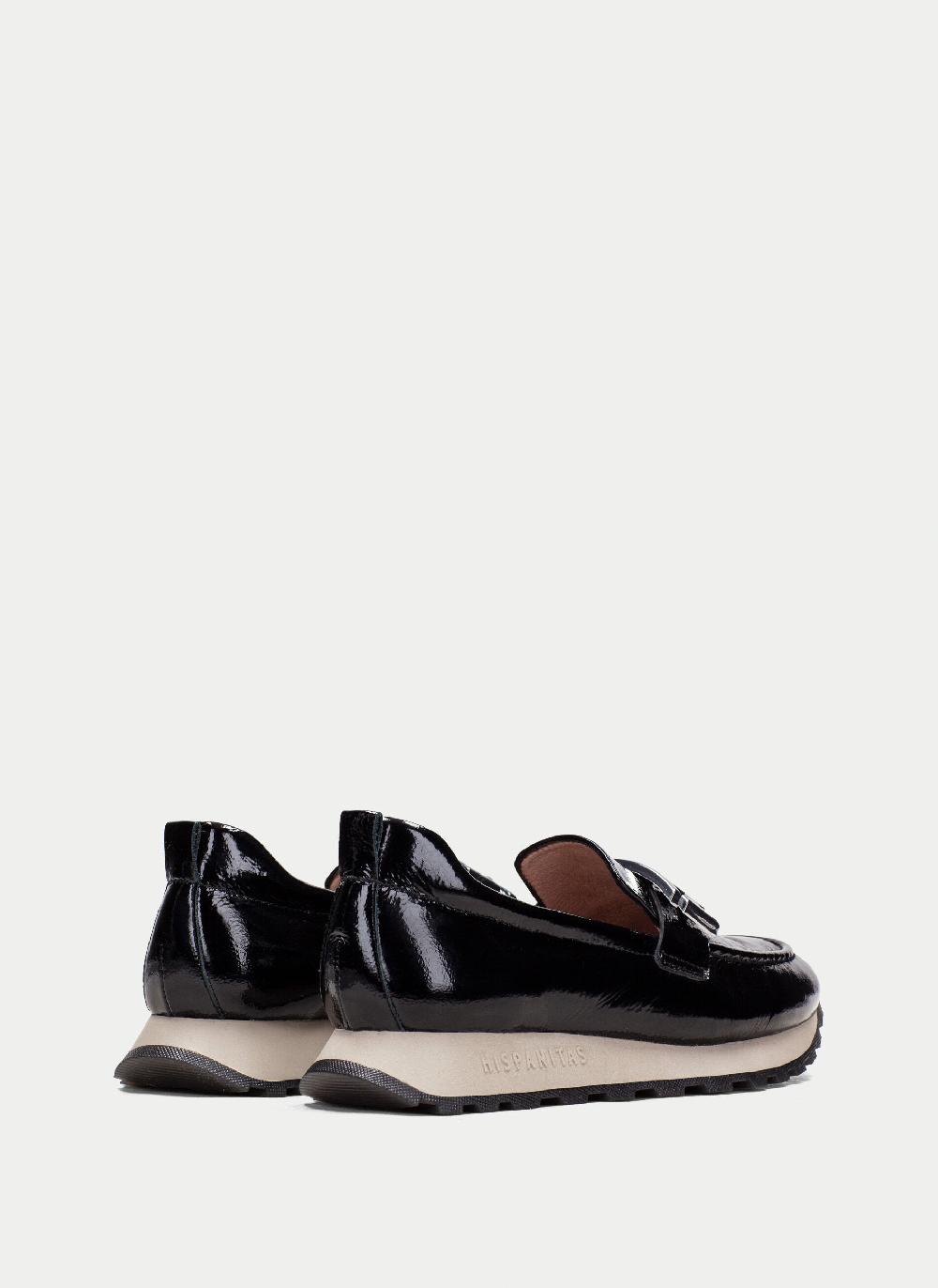 Hispanitas Mocasin Sport loira negro Rebajas baratas