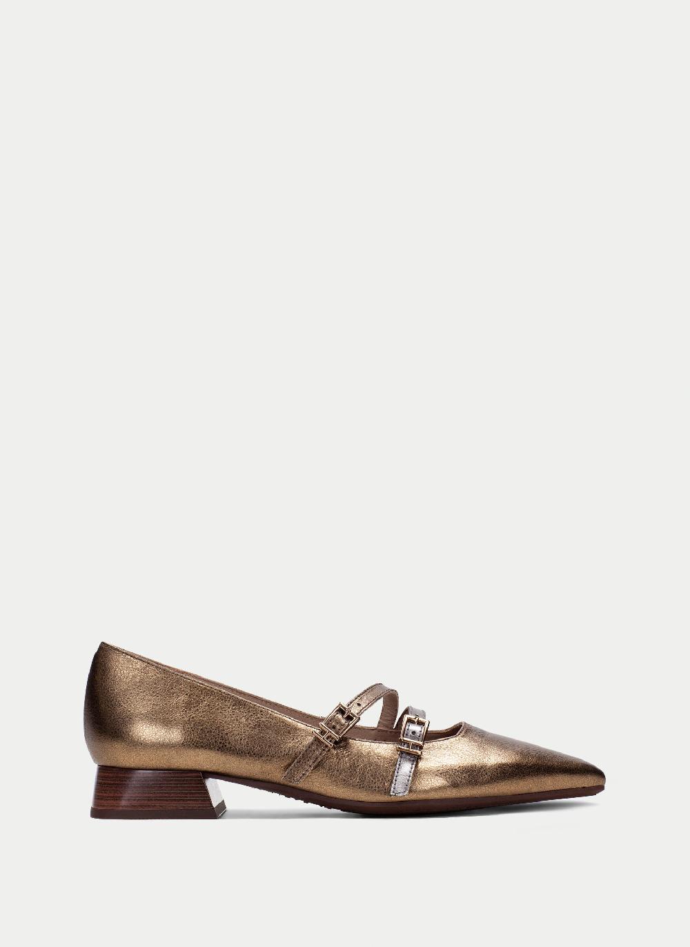 Hispanitas Zapato Plano dali oro