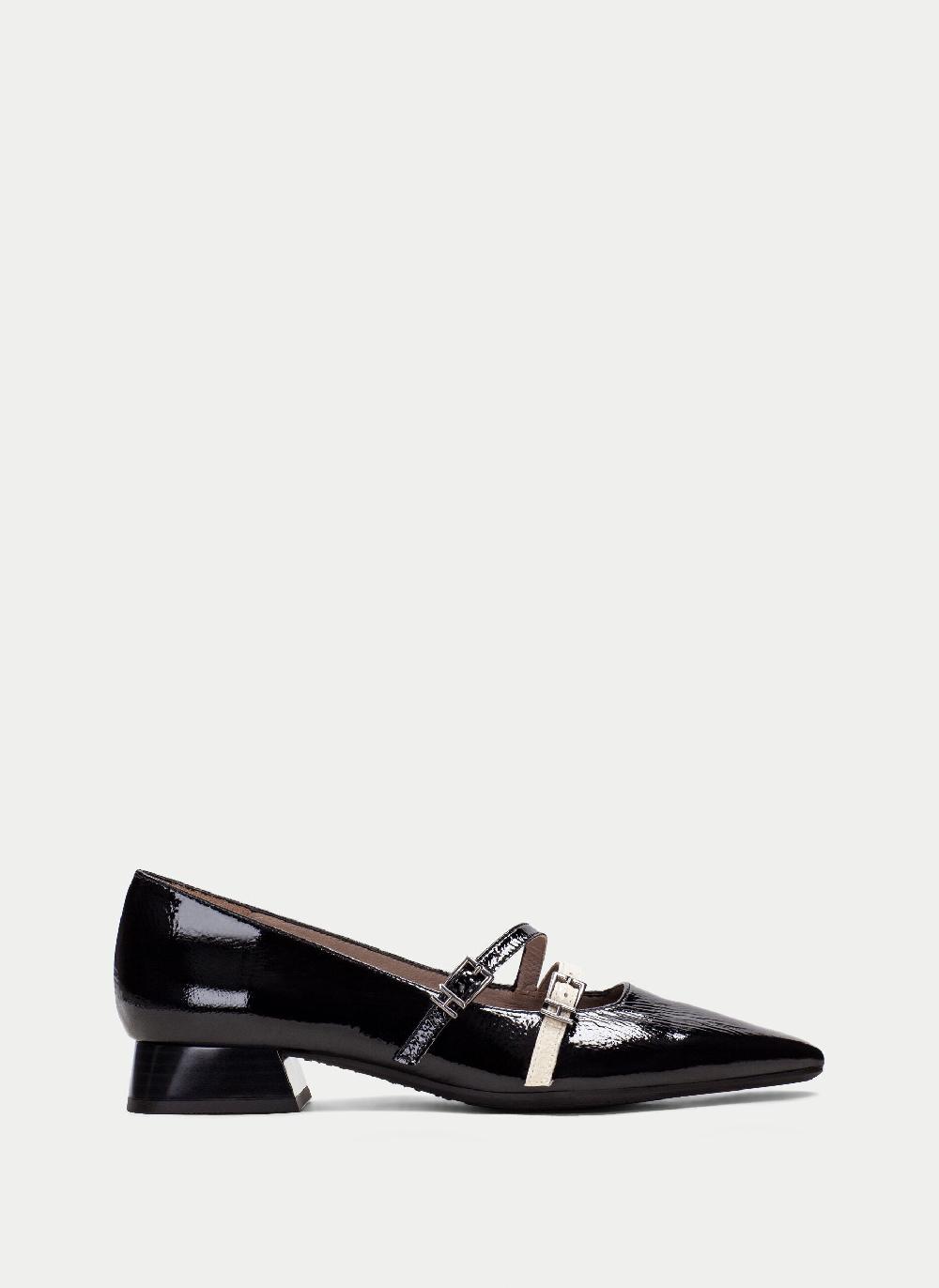 Hispanitas Zapato Plano dali negro