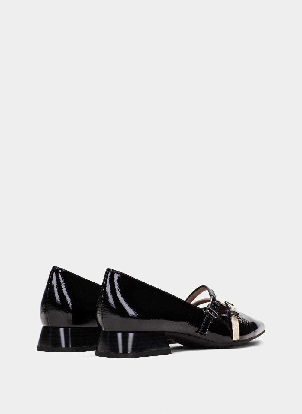 Hispanitas Zapato Plano dali negro Mejor oferta