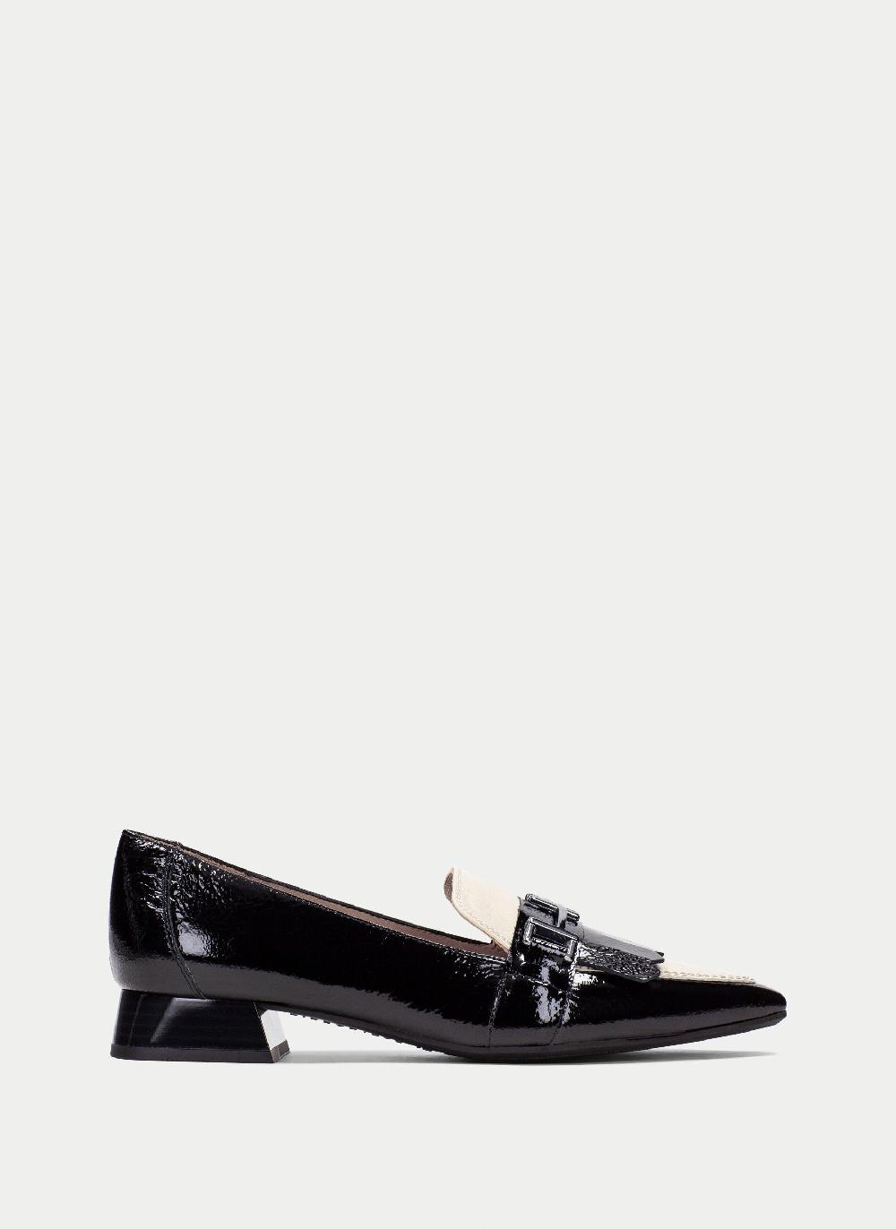 Hispanitas Zapato Plano dali negro-milk