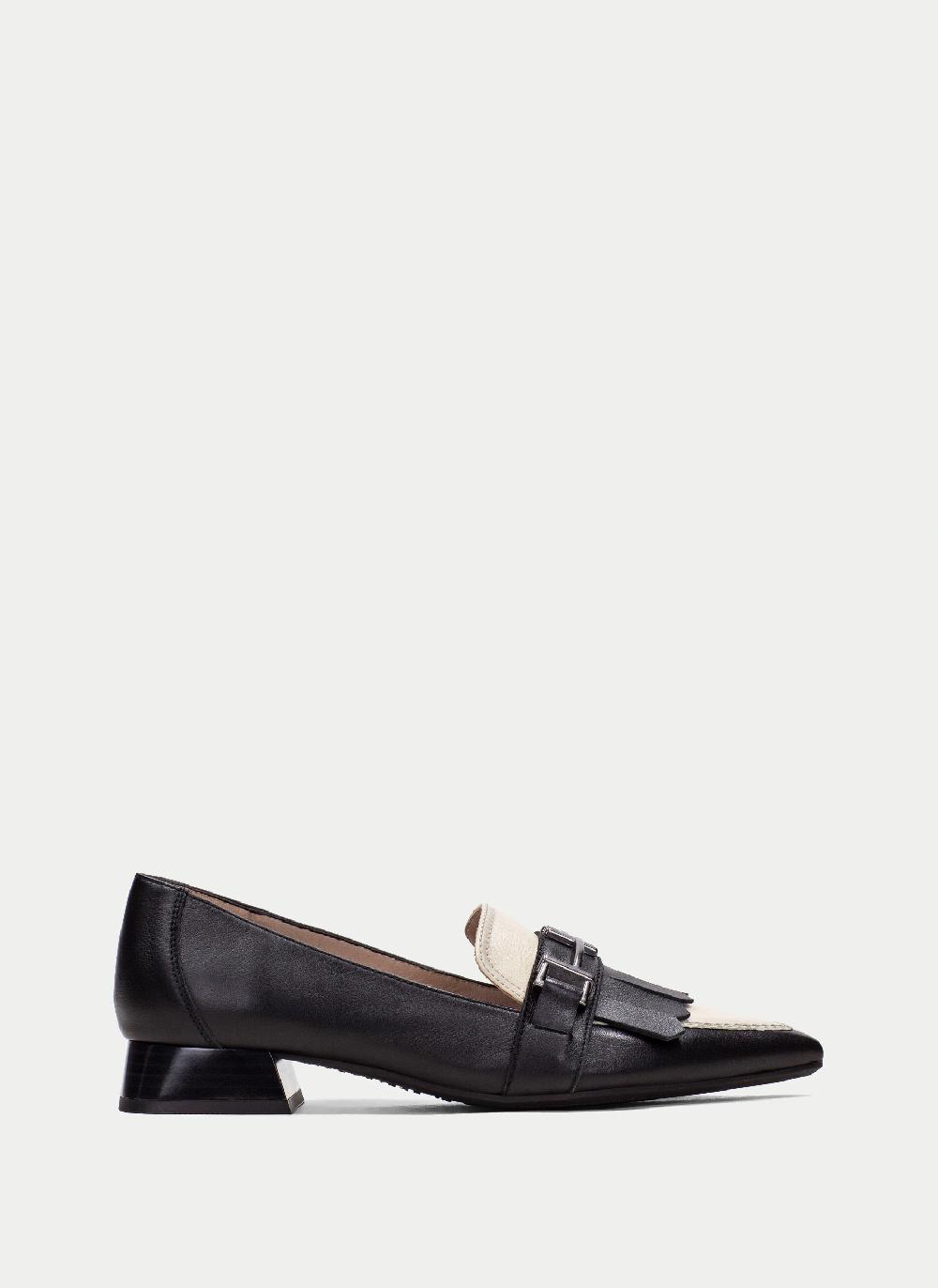 Hispanitas Zapato Plano dali negro-milk