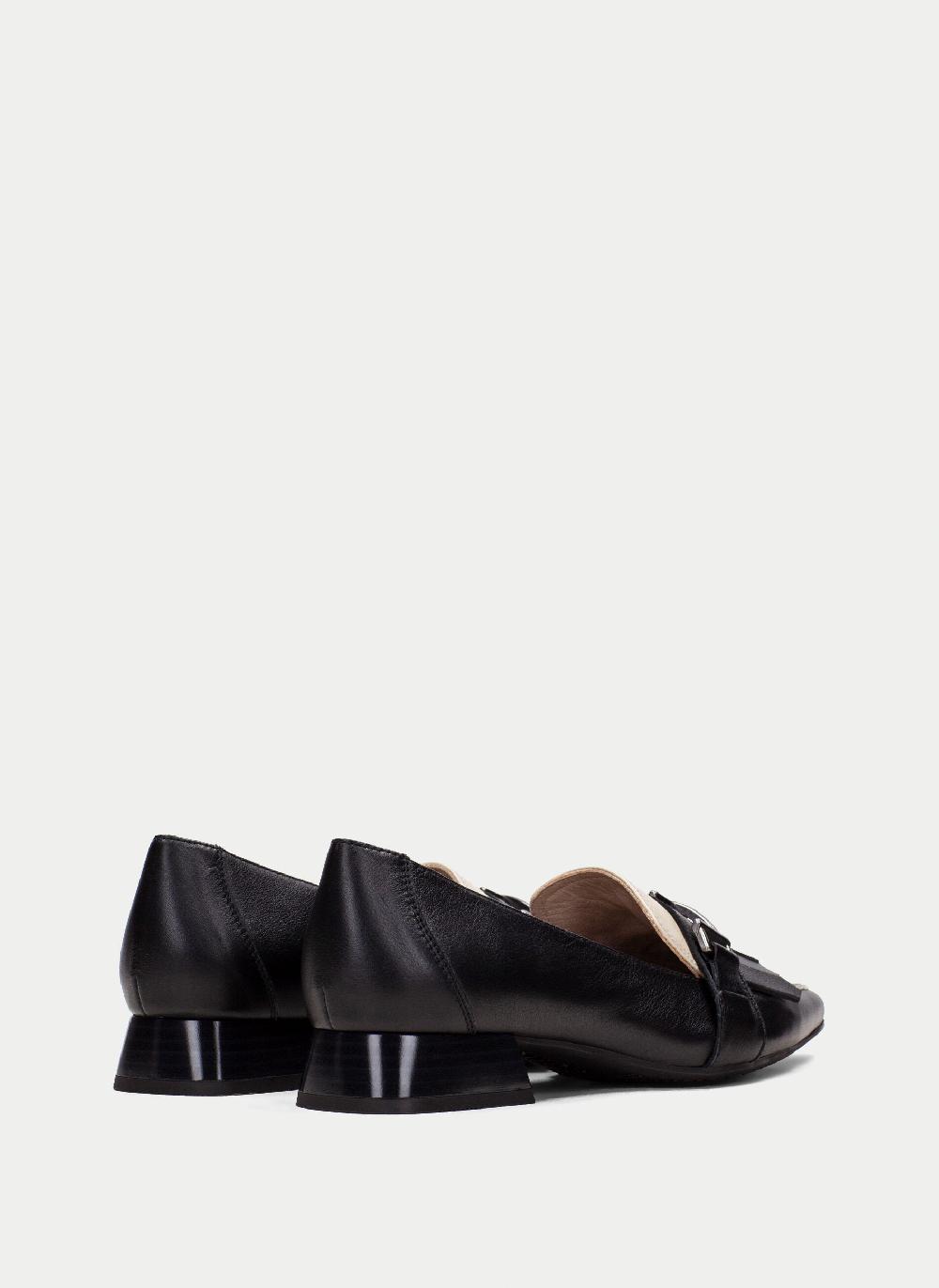 Hispanitas Zapato Plano dali negro-milk Últimos 3 días