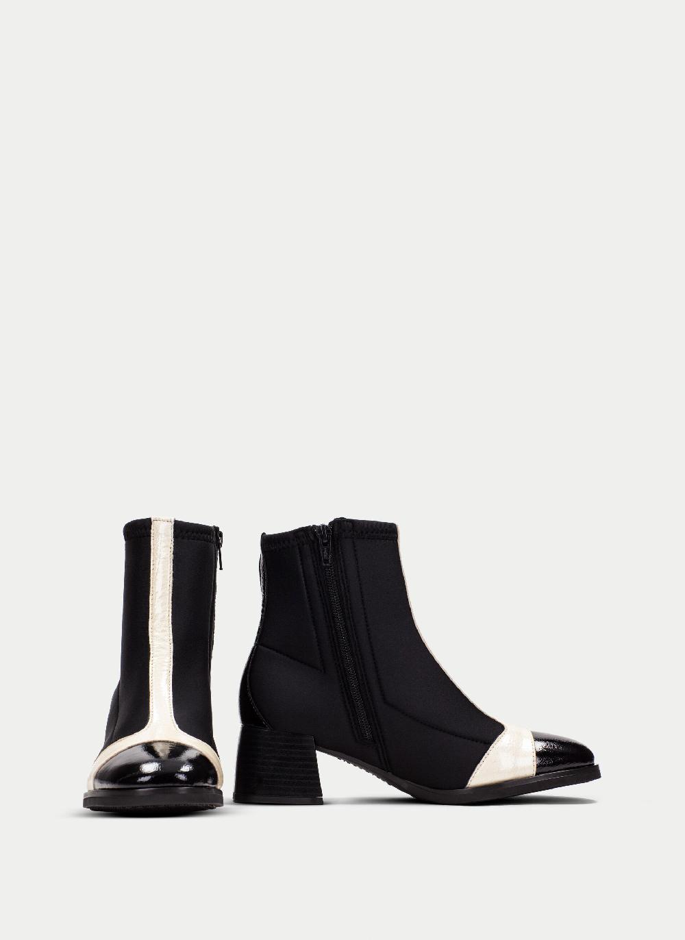 Hispanitas Botin milan negro-milk ÚLTIMAS EDICIONES