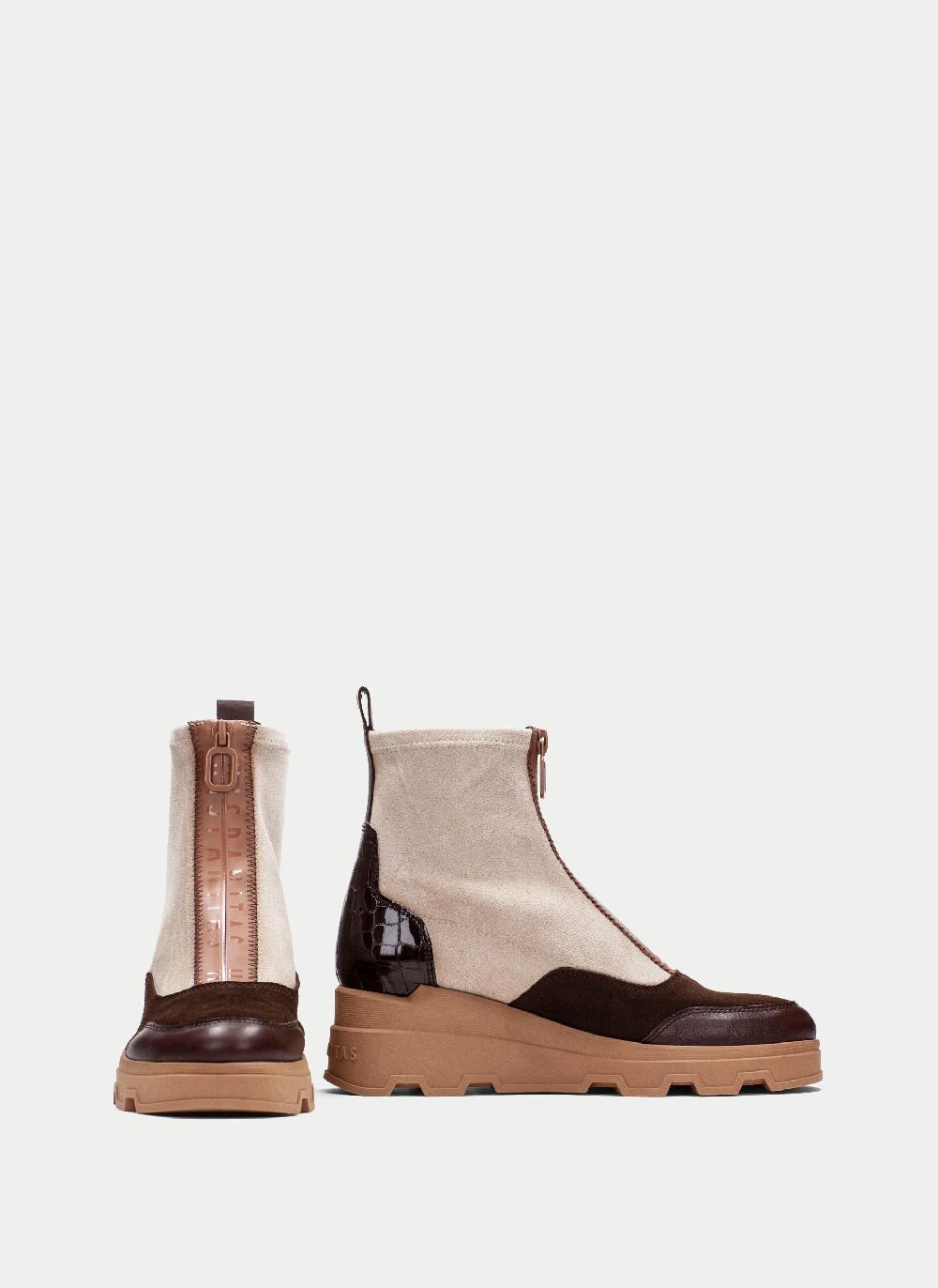 Hispanitas Botin florencia marron-milk Último día
