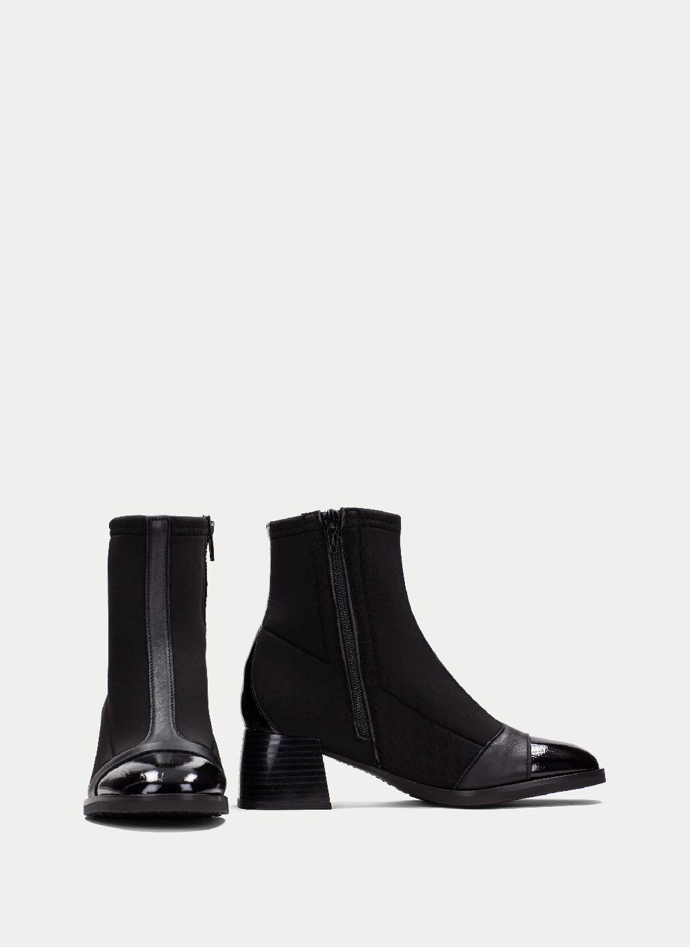 Hispanitas Botin milan negro Promoción trimestral