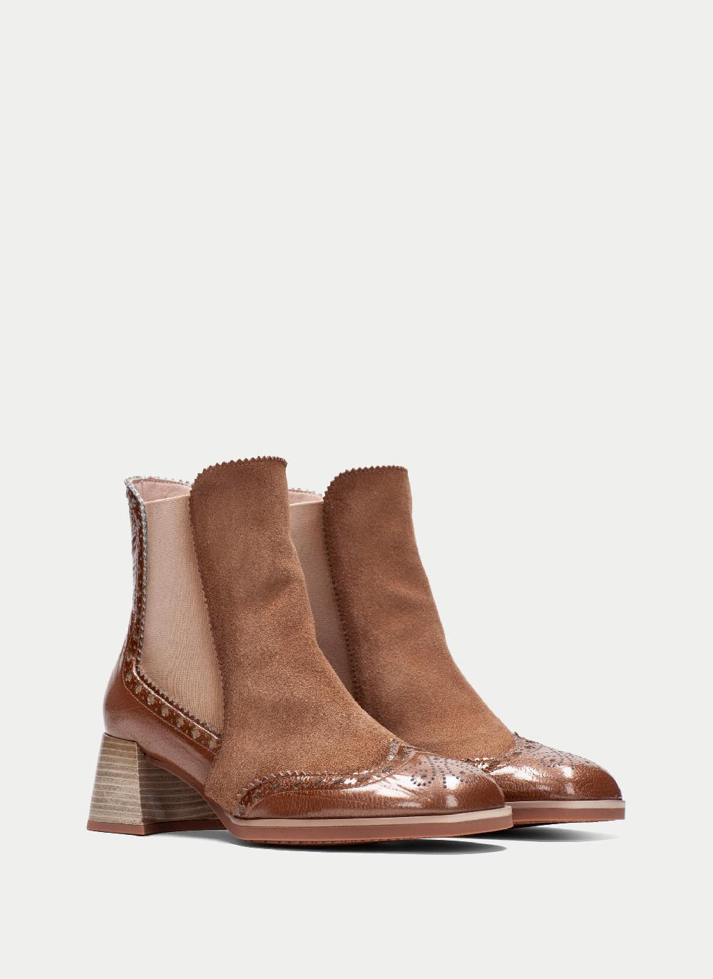 Hispanitas Botin milan almond Superdescuento
