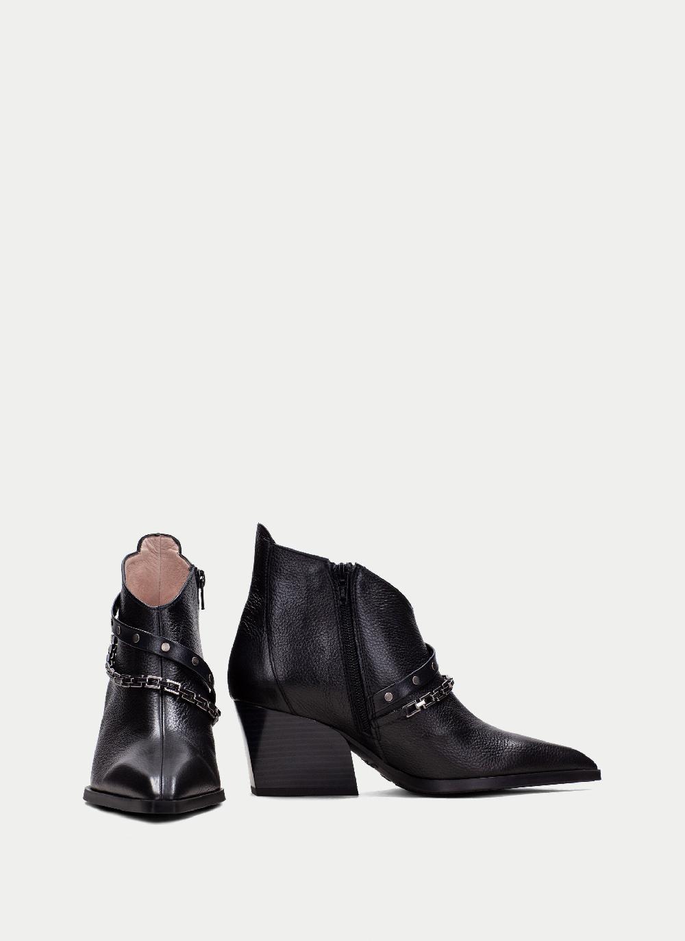 Hispanitas Botin sidney negro Tienda de fábrica
