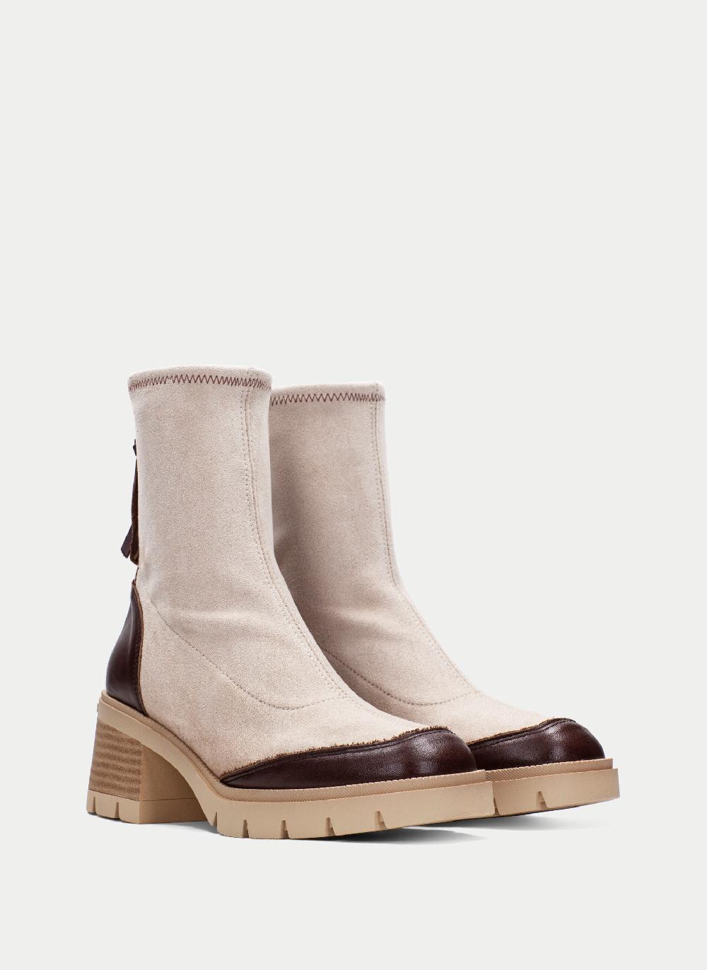 Hispanitas Botin everest marron-milk Outlet