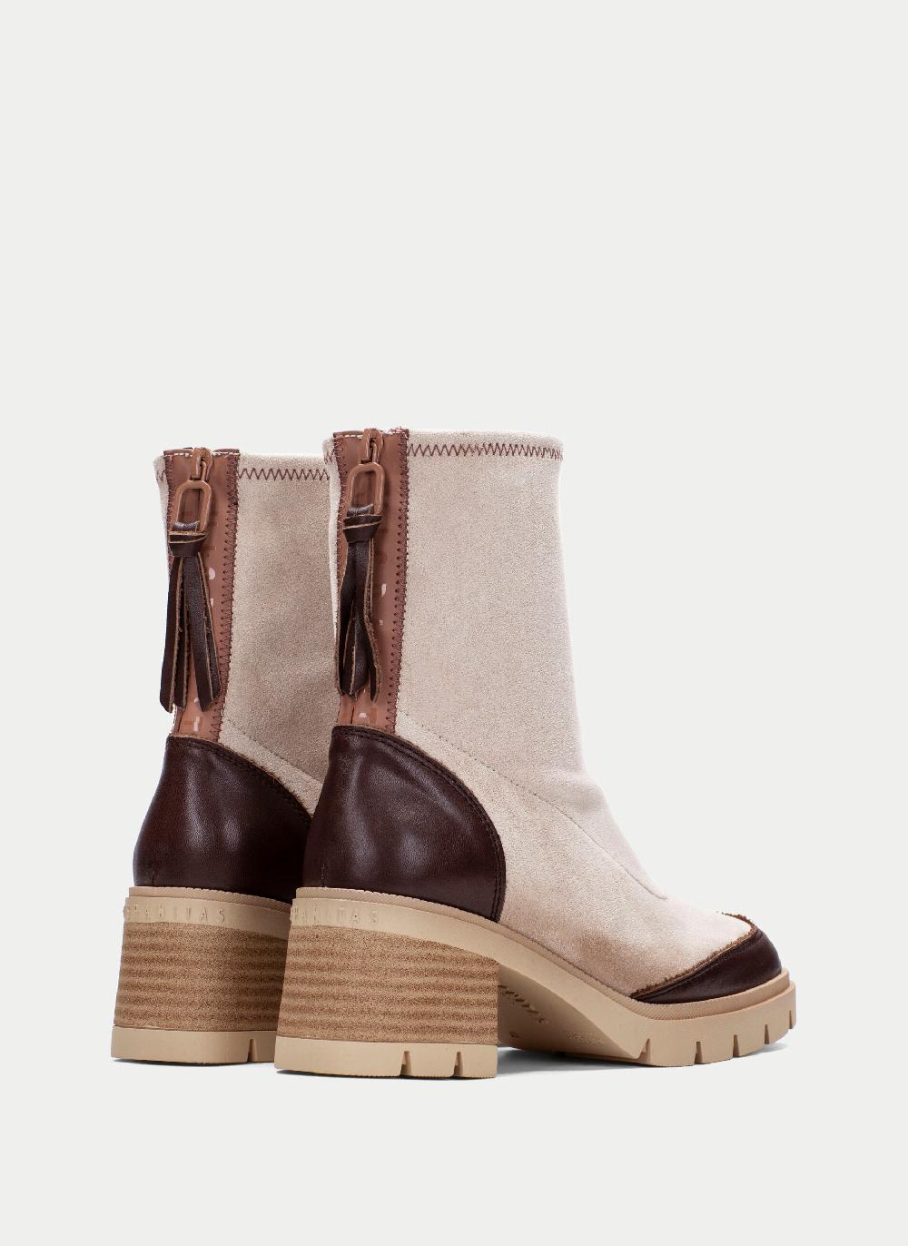 Hispanitas Botin everest marron-milk Outlet