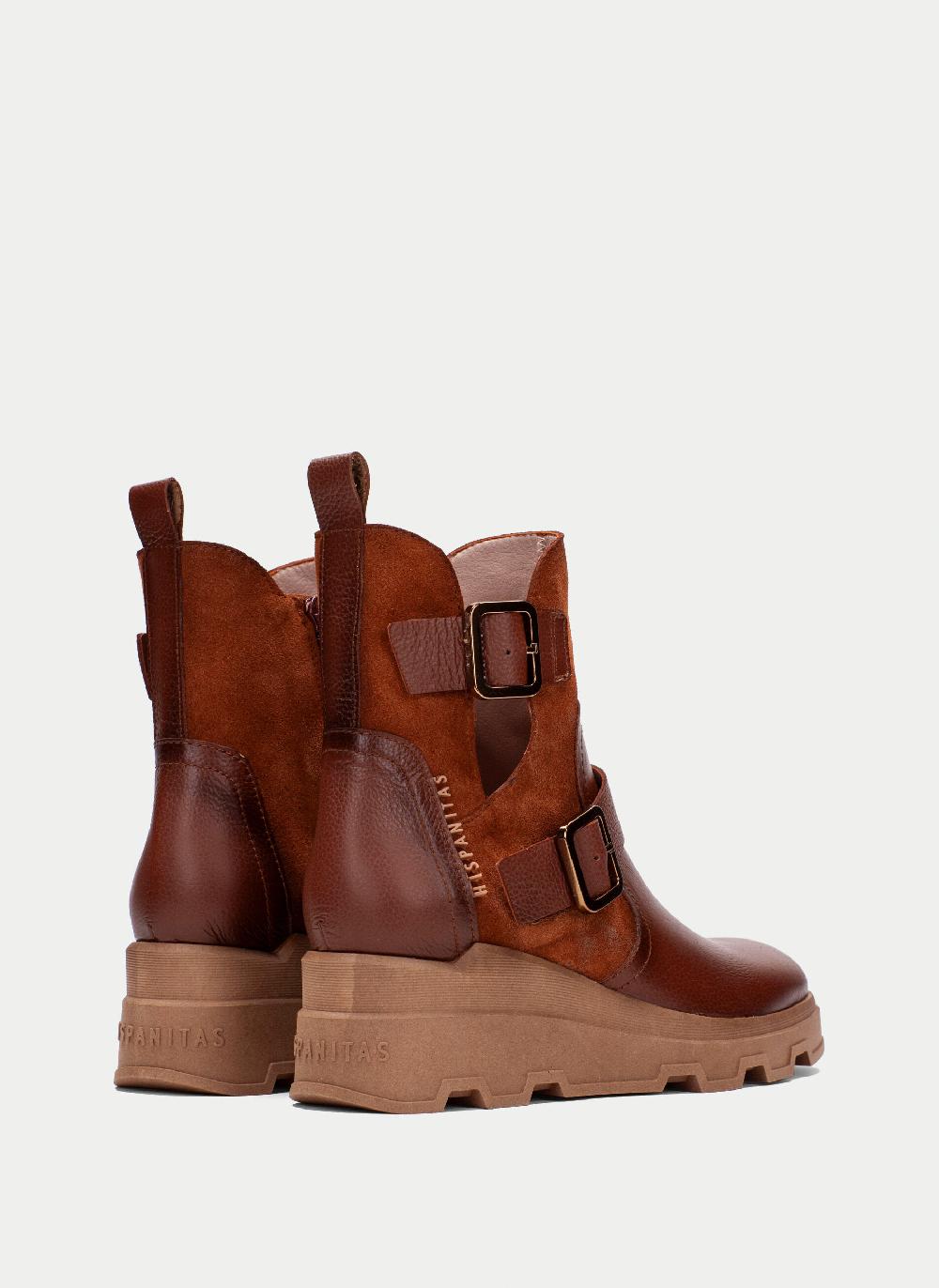 Hispanitas Botin florencia cuero Rebajas