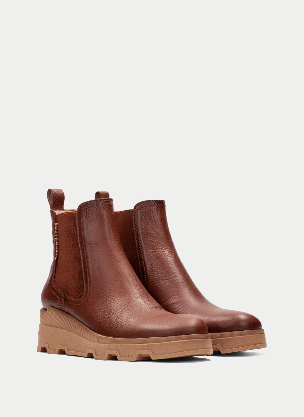 Hispanitas Botin florencia cuero