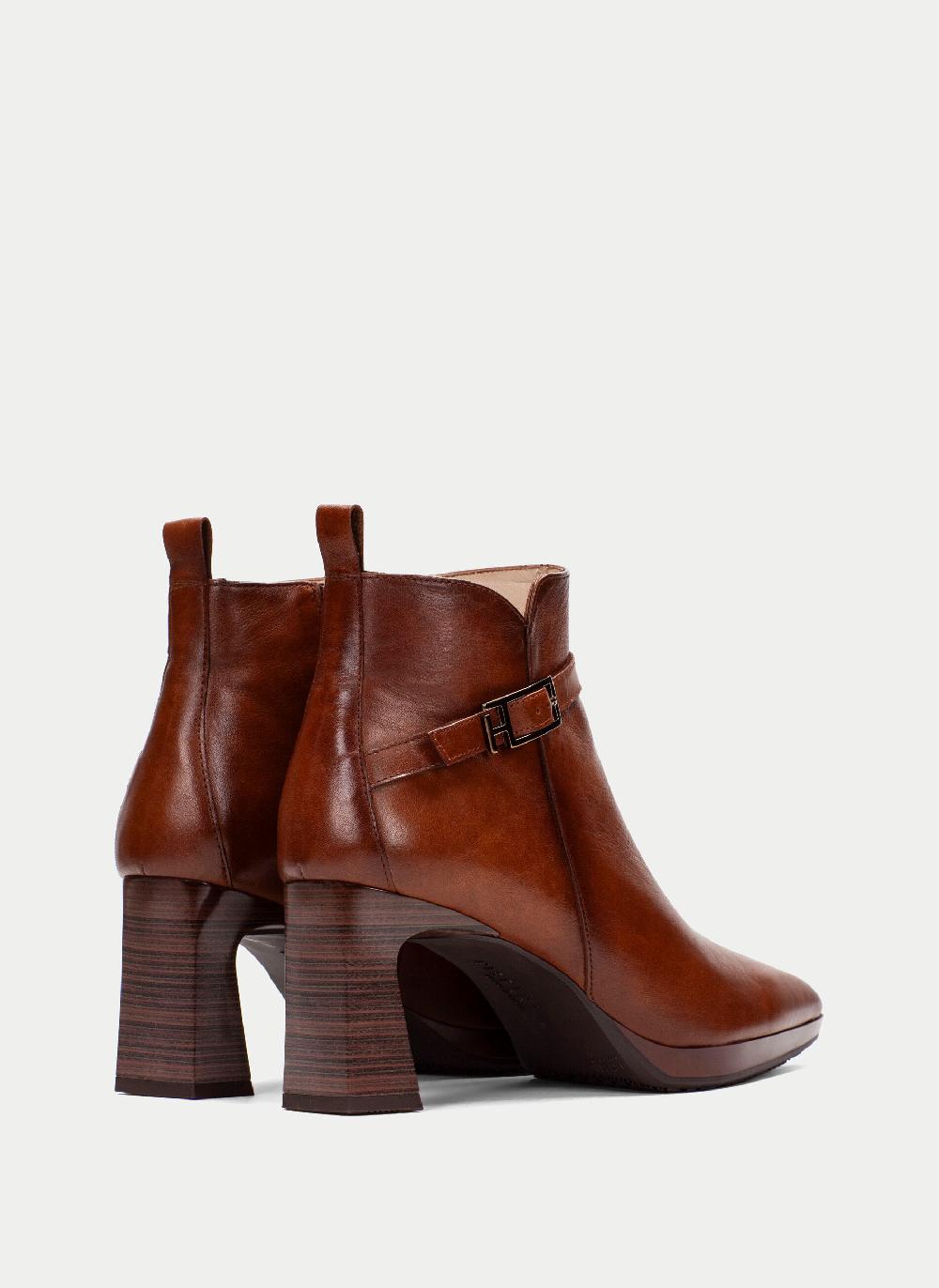 Hispanitas Botin ankara cuero Tienda