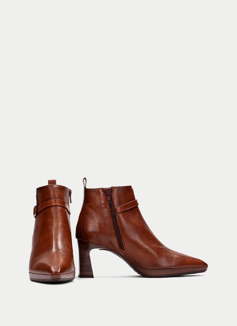 Hispanitas Botin ankara cuero Tienda