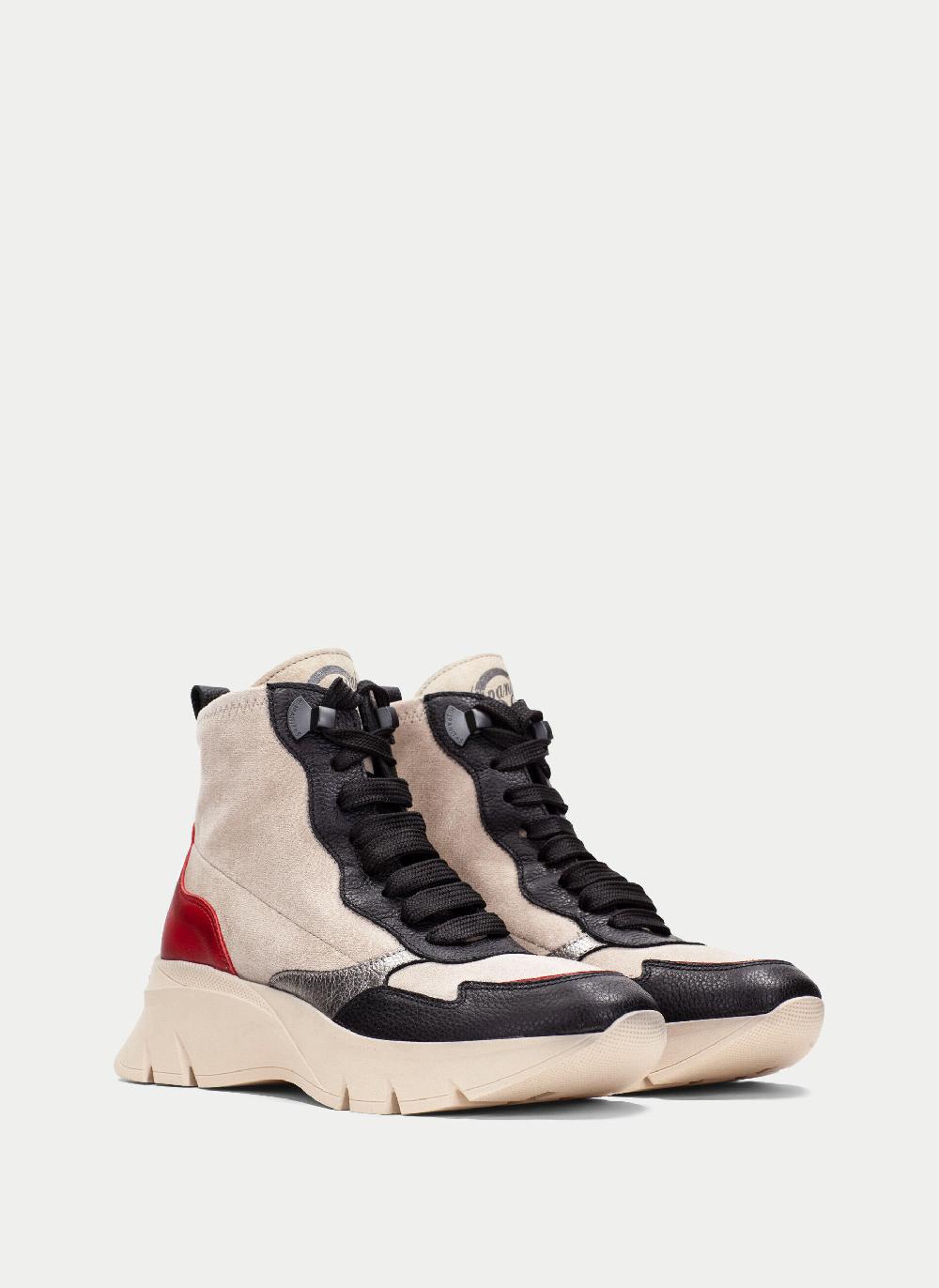 Hispanitas Botin sport helsinki negro-milk-rojo Últimos 2 días