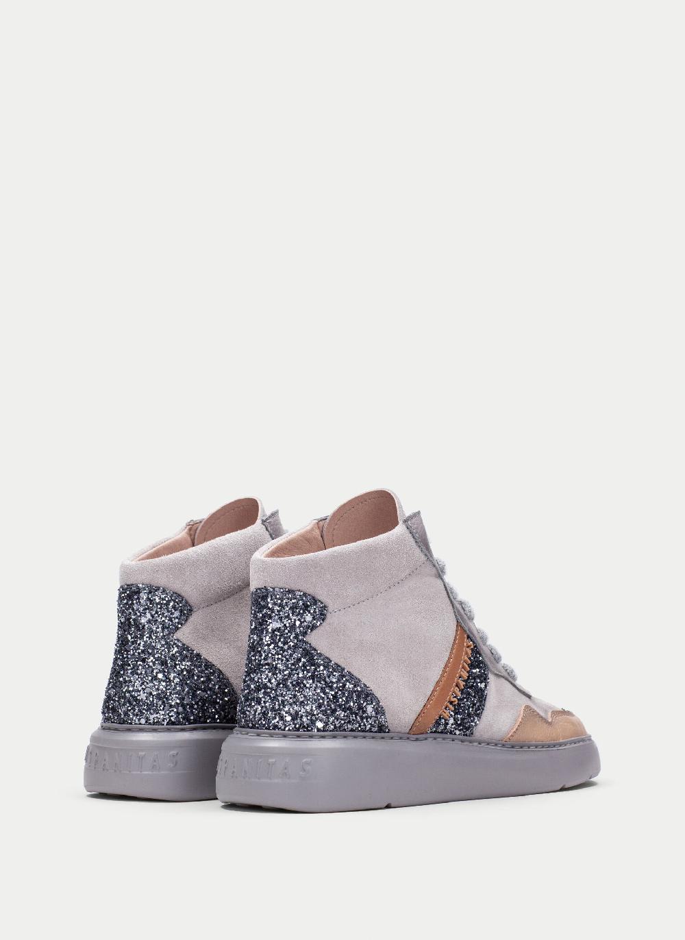 Hispanitas Botin sport oceania gris-tierra-glitter Promoción trimestral