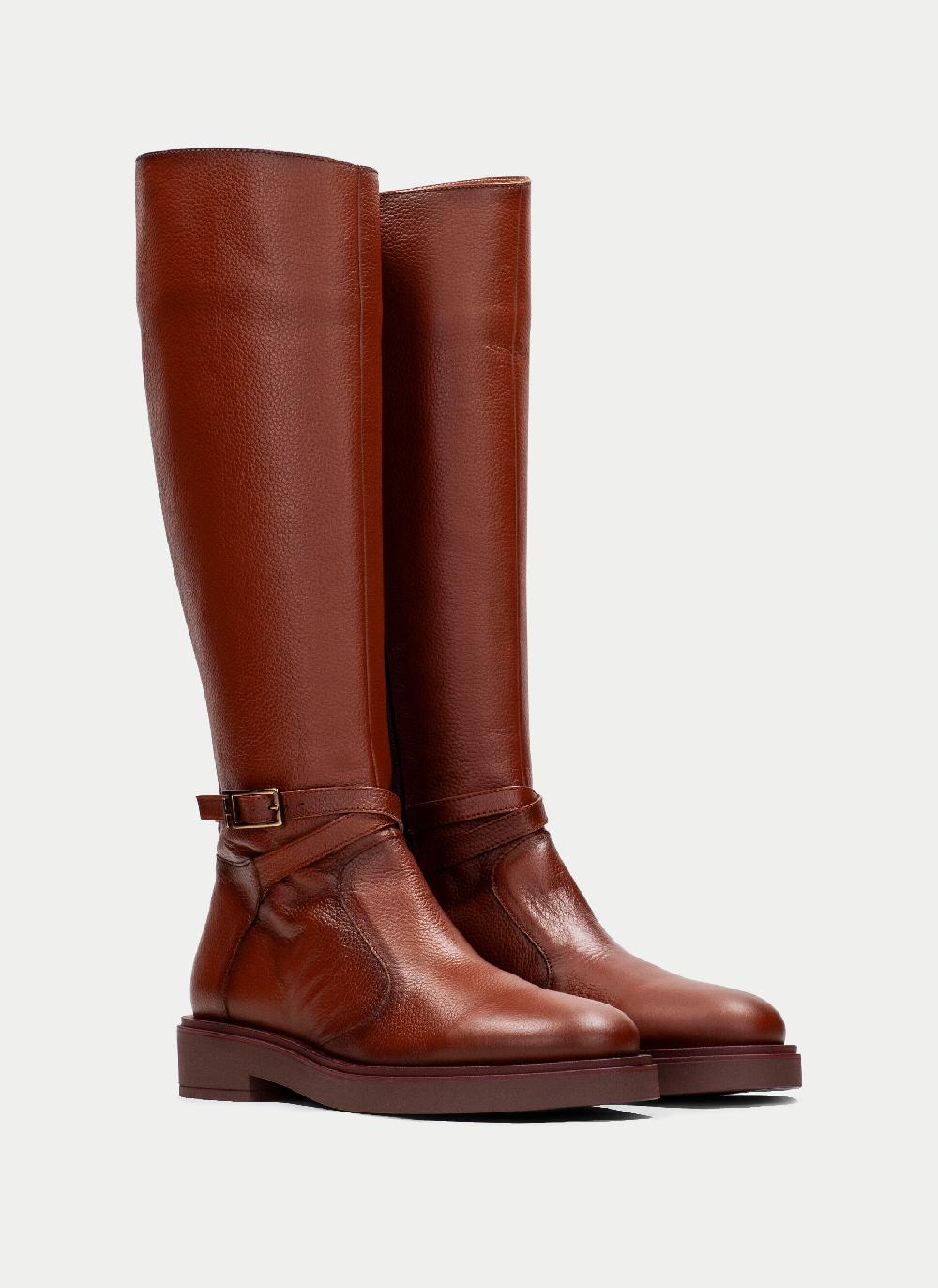 Hispanitas Bota brooklyn cuero Ahorra y exporta