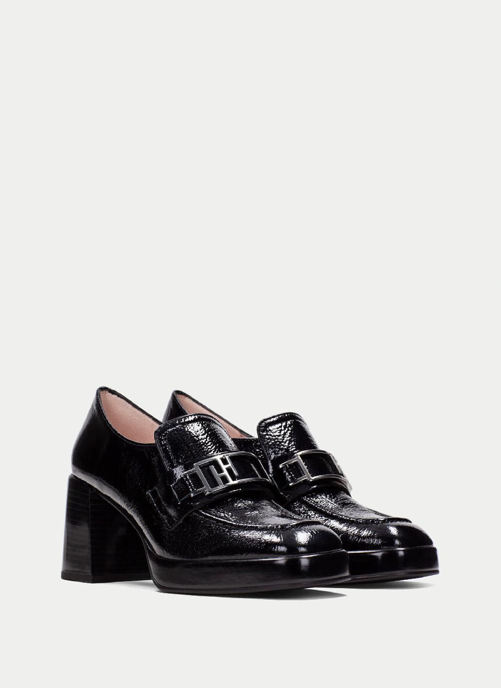 Hispanitas Mocasin tokio negro Promoción trimestral