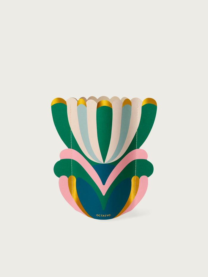 Hoff Jarrón Mini Paper Vase Elysia by HOFF Outlet online