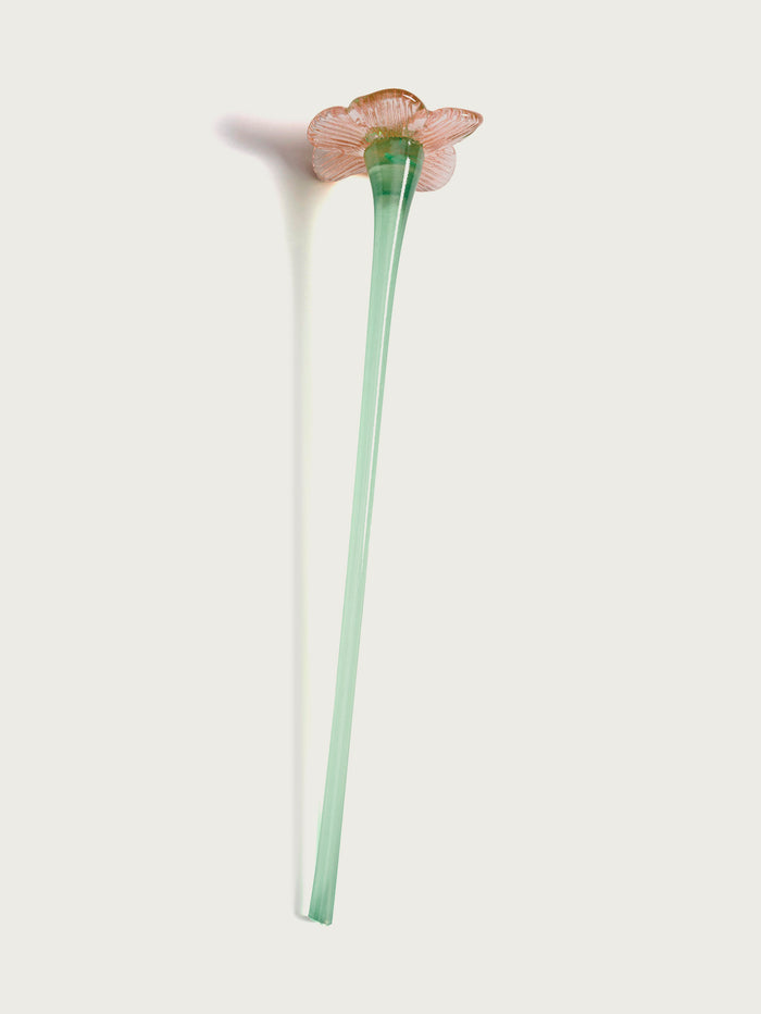 Hoff Deco Mouthblown Crystal Flower Cream by HOFF Liquidación