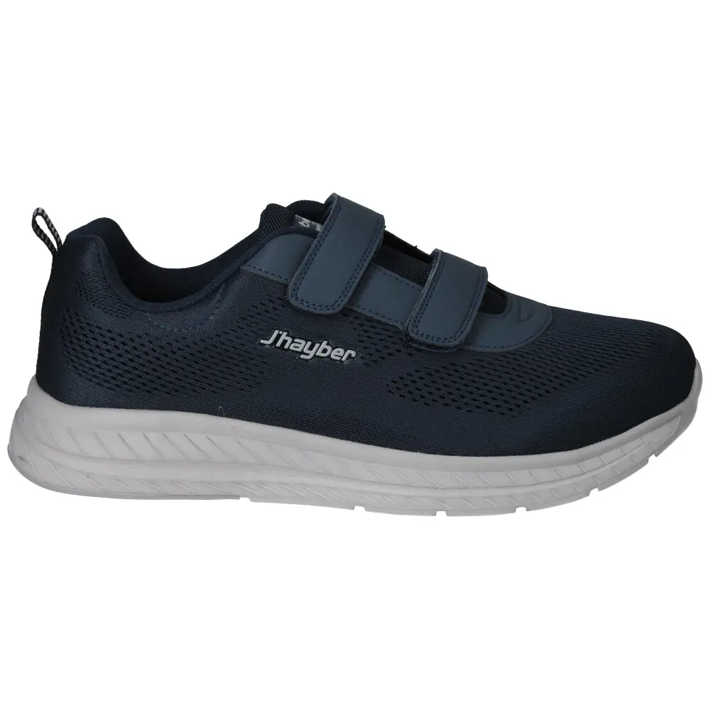 j'hayber Zapatillas cómodas de hombre Chamol azul marino