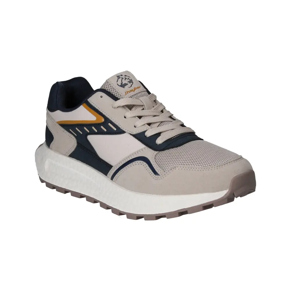 j'hayber Zapatillas de Hombre Chamba Beige y Azul Última moda